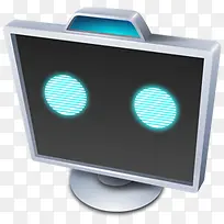 电脑显示屏机器人