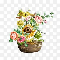 花卉篮子花篮