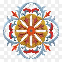 绣花图案