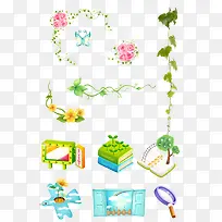 装饰花草