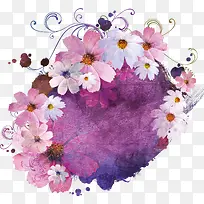 紫色花