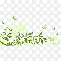 藤蔓花纹