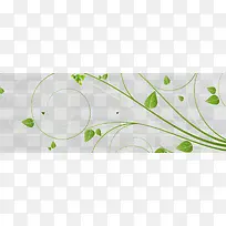 创意合成绿色的植物藤蔓
