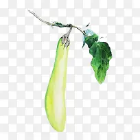 手绘茄子素材