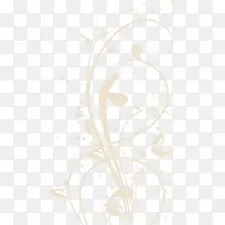 卡通手绘花纹藤蔓