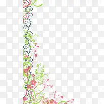 七彩植物装饰
