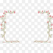 碎花边框