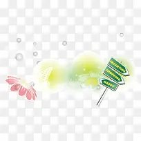 春季背景促销海报素材