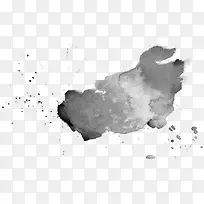 水墨笔刷效果
