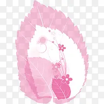 潮流花树叶