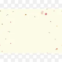 黄色背景卡通萌物淘宝海报