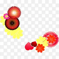 花朵淘宝圣诞海报