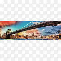 大气简约淘宝海报背景