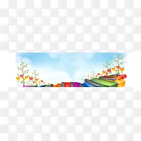 简约 淘宝全屏海报banner