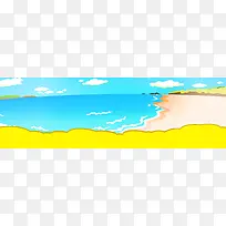 手绘淘宝海报背景
