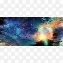 淘宝banner海报大图背景图