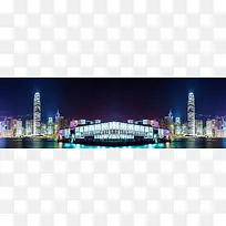 现代都市淘宝海报