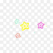 卡通五角星