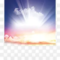 光芒背景
