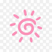 手绘太阳