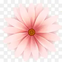 粉色唯美卡通可爱花朵