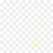 教师节黄色发光星星