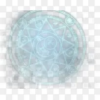 游戏魔法阵发光烟雾