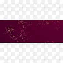 发光的花
