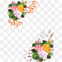 手绘花纹