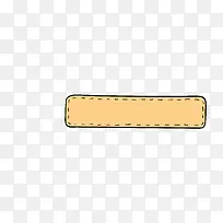 矢量卡通简洁扁平化边框png