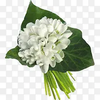 白色花束素材