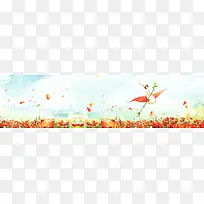 唯美梦幻背景banner