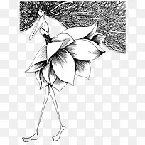 插花
