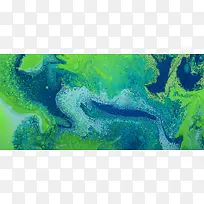 绿色湖泊背景