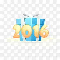 2016卡通礼包新年快乐