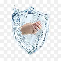 盾牌水