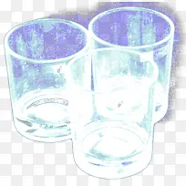 晶莹玻璃杯水杯电商