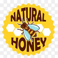 精美蜂蜜蜜蜂标签