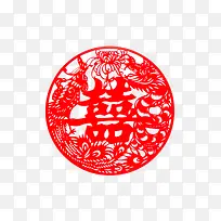 红色双喜字