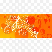 卡通音乐符号