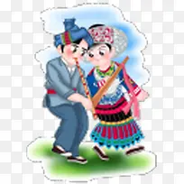 中国56个民族图标