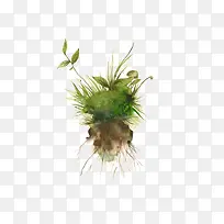 手绘小草