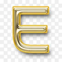 黄金字母E