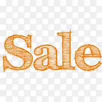 特价促销字母创意sale