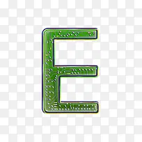电路板字母e