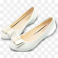 白色平底鞋女鞋舒适