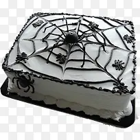 万圣节蜘蛛蛋糕实物图