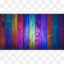 彩色个性木板背景