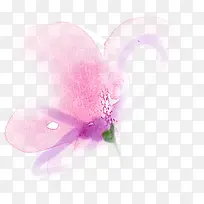粉色创意花朵设计
