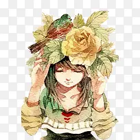 小女孩